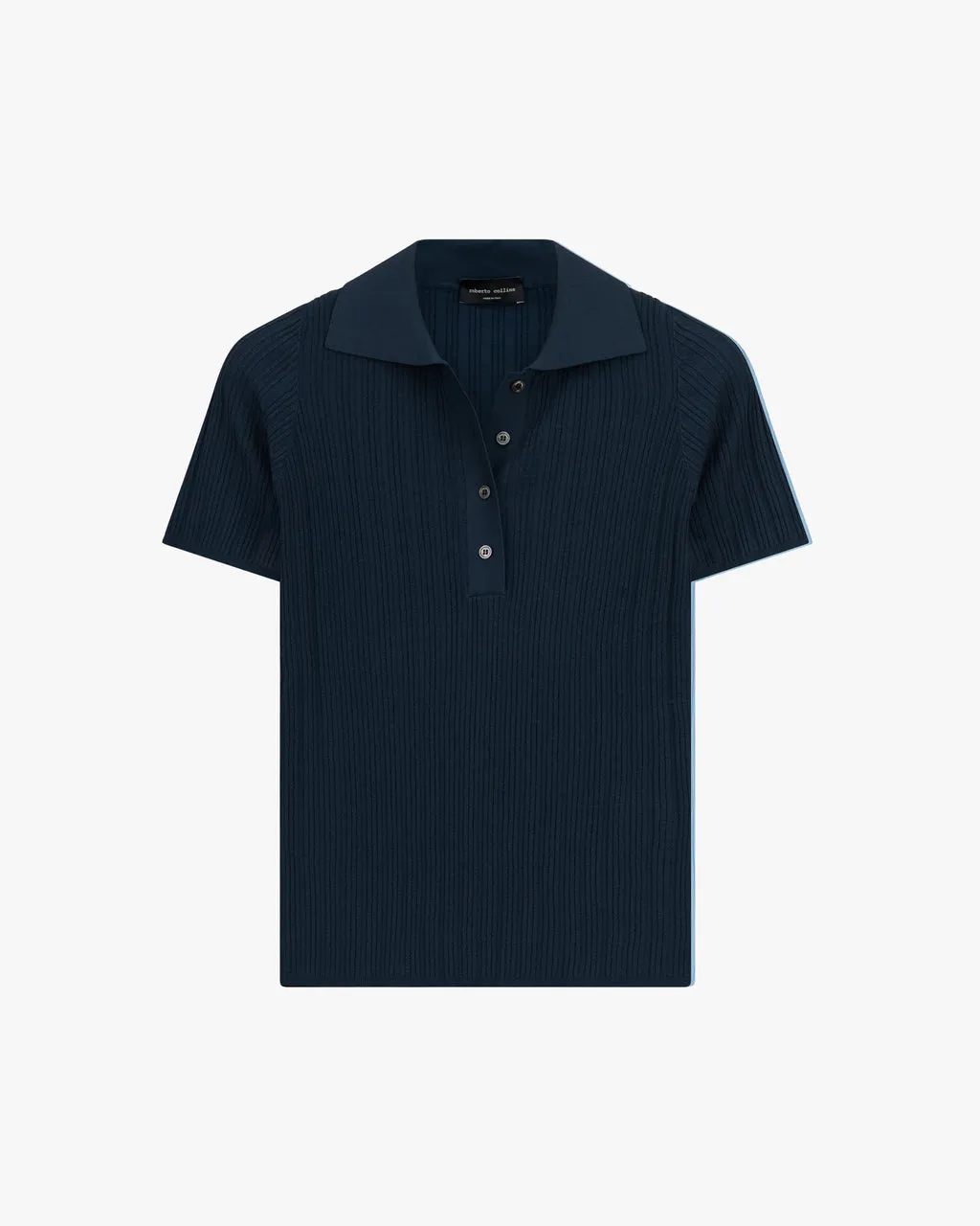 ROBERTO COLLINA Knitted Polo Shirt