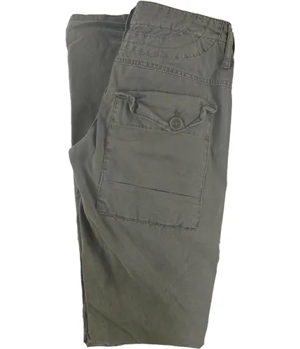 Rogue State Mens Button Fly Casual Cargo Pants