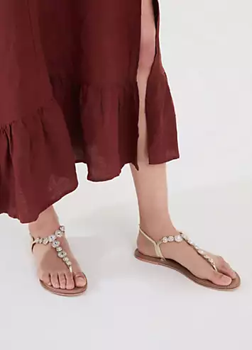 Rome Sparkle Sandals by Accessorize | Look Again