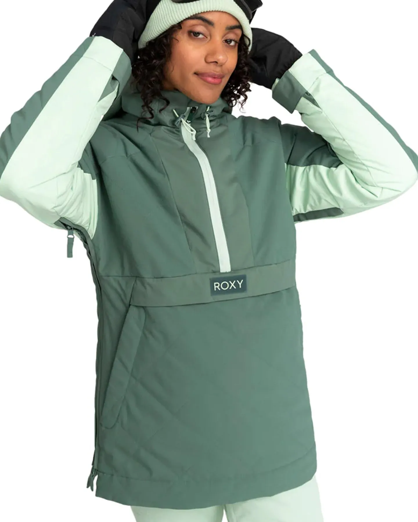 Roxy Women's Radiant Lines Overhead Technical Snow Jacket - Dark Fores