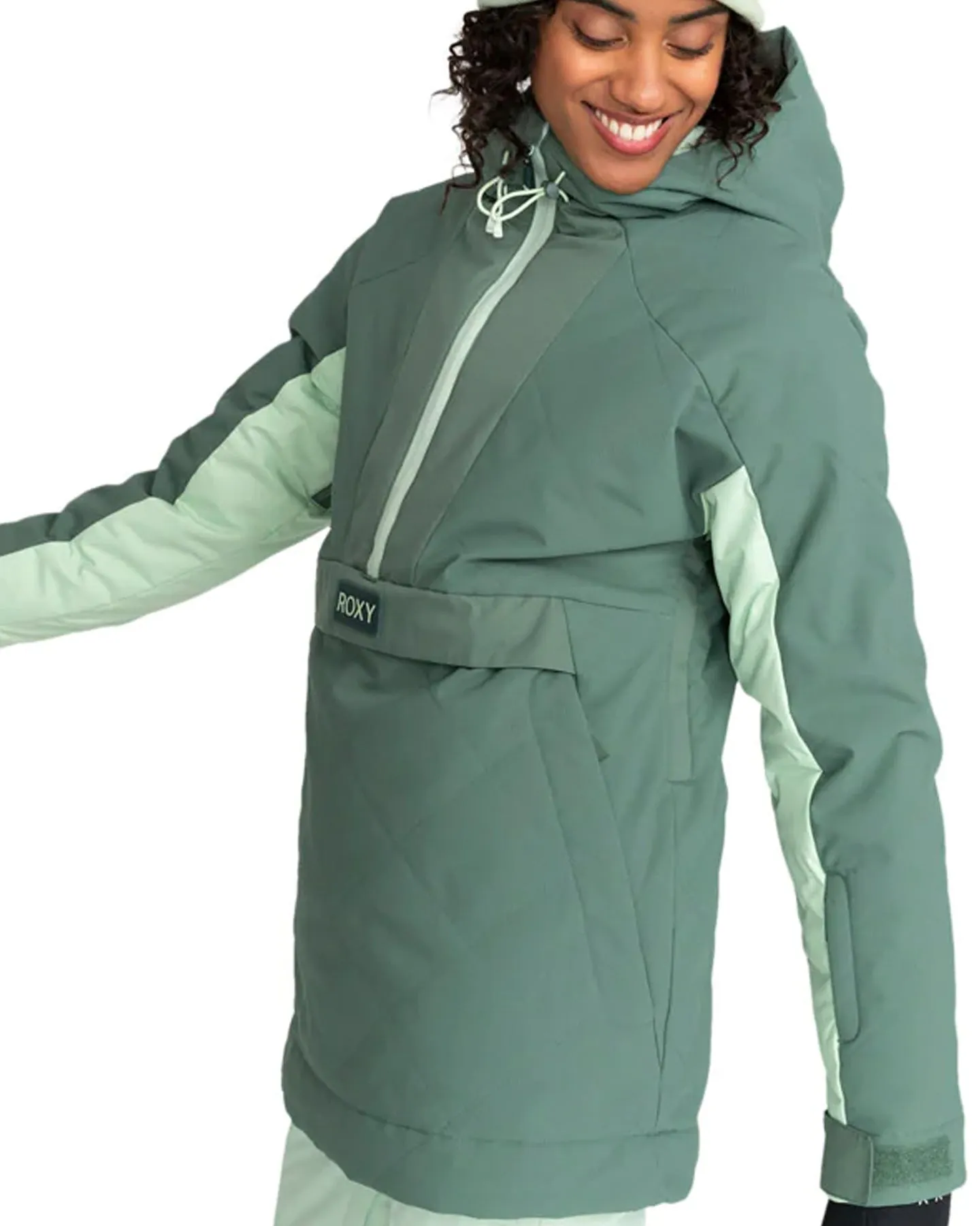 Roxy Women's Radiant Lines Overhead Technical Snow Jacket - Dark Fores