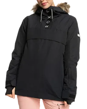 Roxy Women's Shelter Technical Snow Jacket - True Black