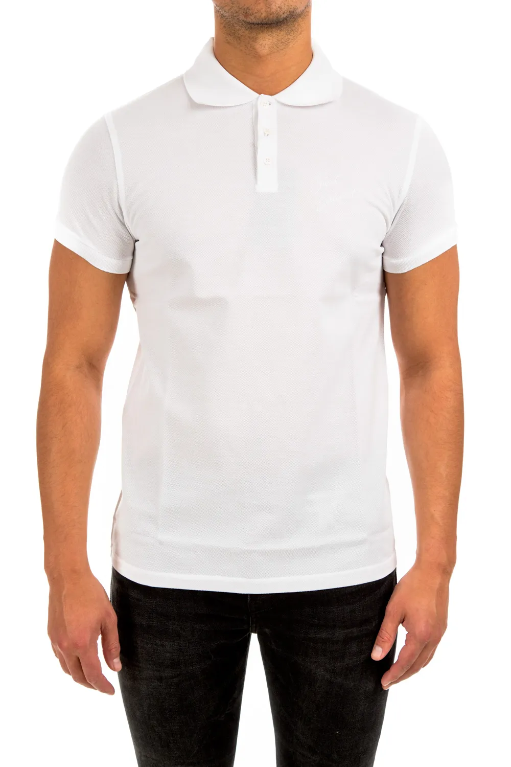 Saint Laurent Embroidered Polo | Credomen