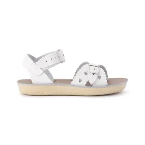 Salt Water Sandals Sun-San Sweetheart White