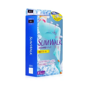 SlimWalk SlimWalk Cooling Compression Sleep Pantyhose - # Light Blue (Size: M-L) 1pair -15%