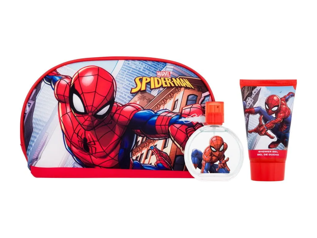 Spider-Man 3 Piece Set for Kids 1.7oz EDT Spray