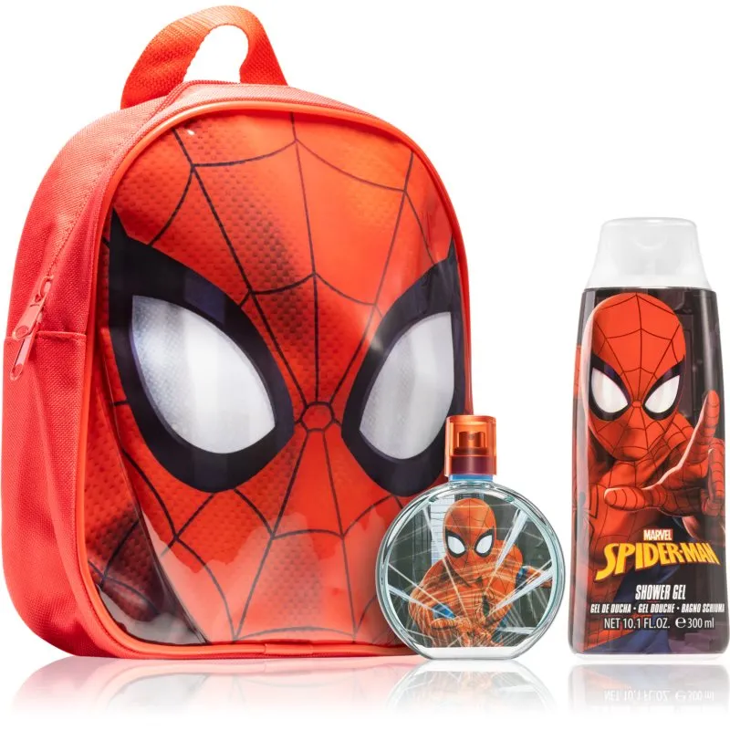 Spider-Man Backpack 3-Piece Set 3.4oz Kids EDT