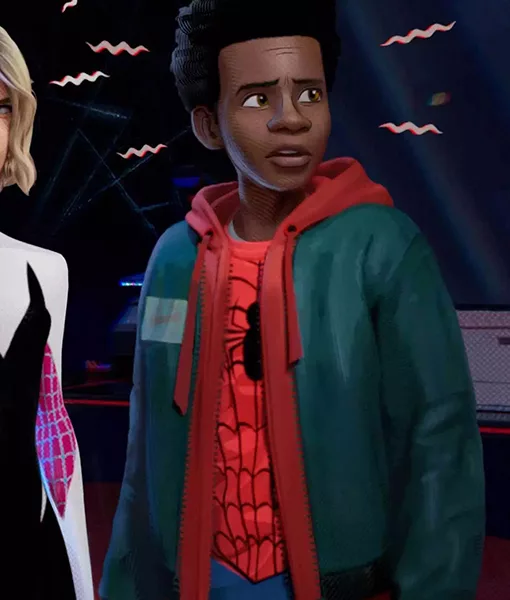 Spider-Man: Into the Spider-Verse Miles Morales (Shameik Moore) Hooded Jacket