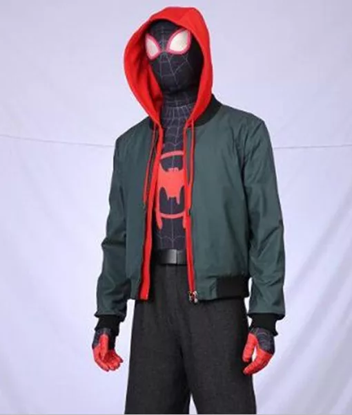 Spider-Man: Into the Spider-Verse Miles Morales (Shameik Moore) Hooded Jacket