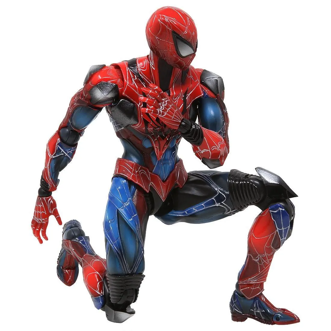 Square Enix Marvel Universe Variant Play Arts Kai Spider-Man Action Figure (red)