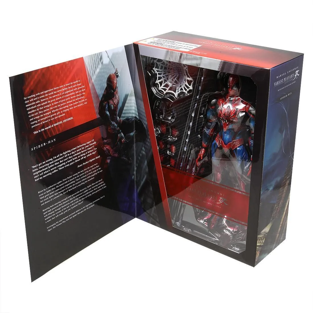 Square Enix Marvel Universe Variant Play Arts Kai Spider-Man Action Figure (red)