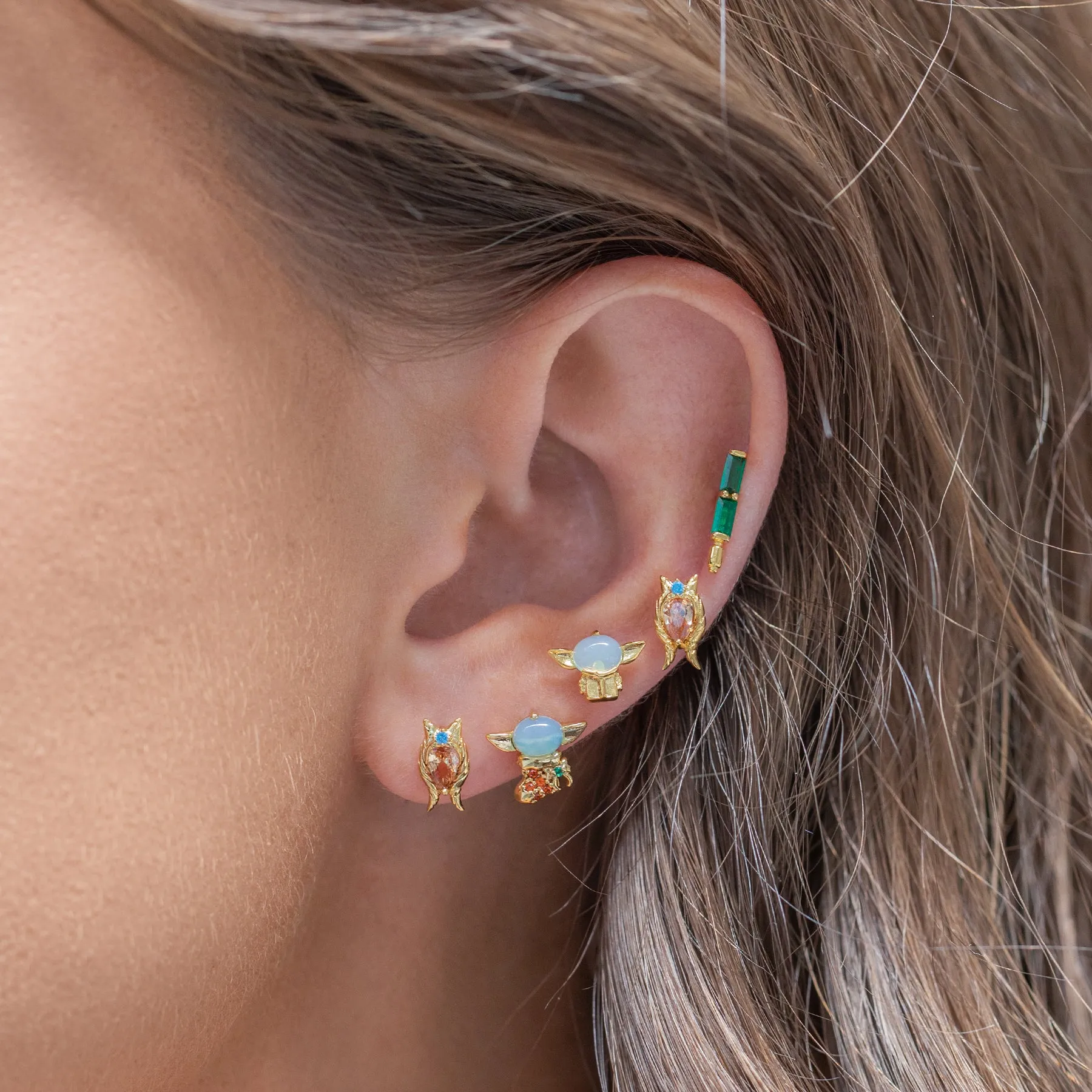 Star Wars Ahsoka Tano Studs