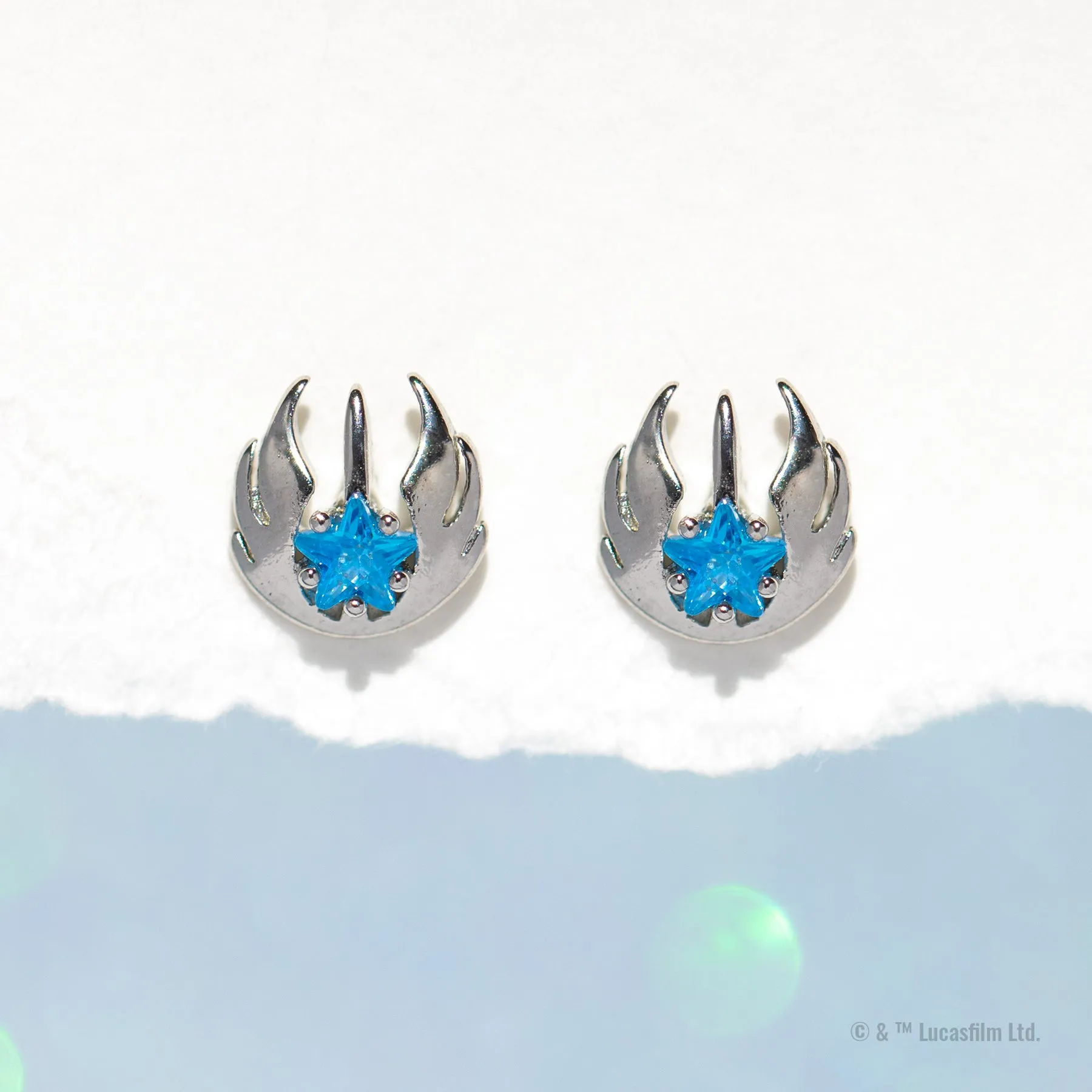 Star Wars Jedi Order Blue Studs