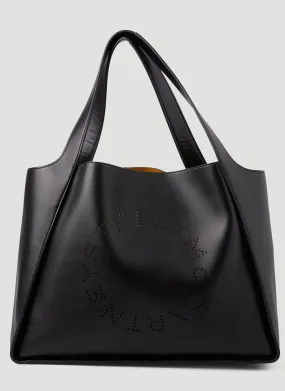 Stella McCartney Perforated Logo Tote Bag