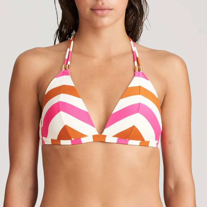 Striped triangle Bikini- Unas1 with Discounts- Bikini triangle- Berlin