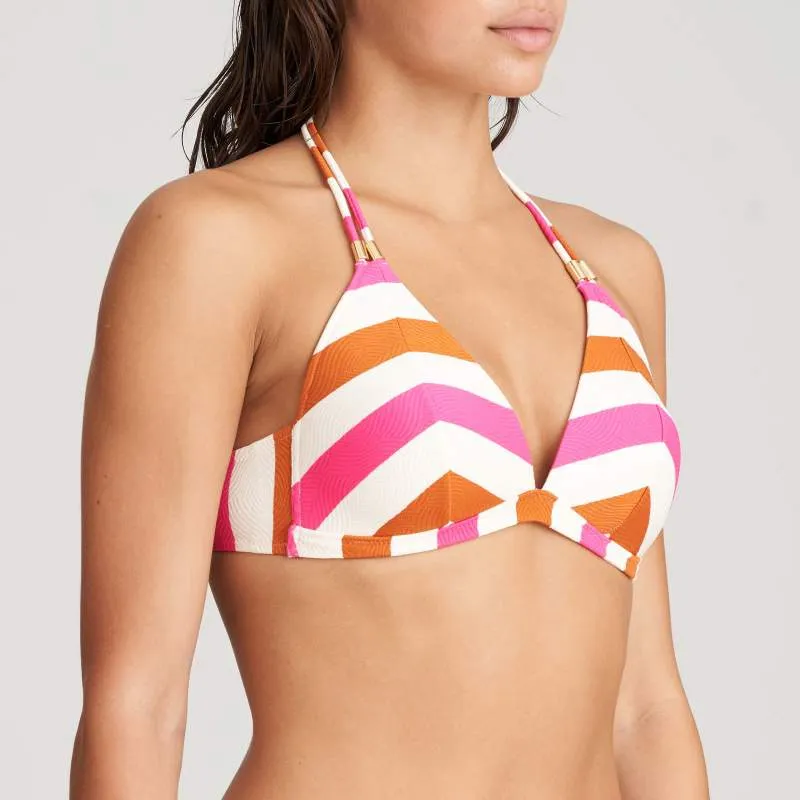 Striped triangle Bikini- Unas1 with Discounts- Bikini triangle- Berlin