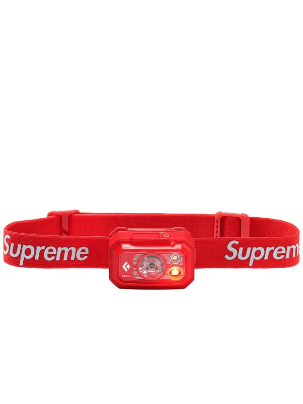 Supreme Black Diamond Storm 400 Headlamp Red