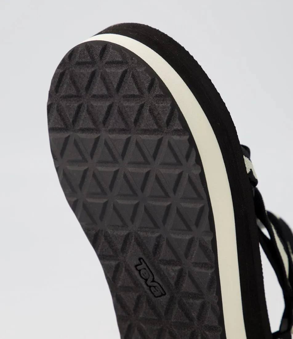 TEVA W Flatform Univ Balance Black Sandals