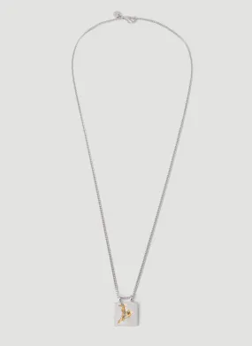 Tom Wood Mined Black Diamond Necklace