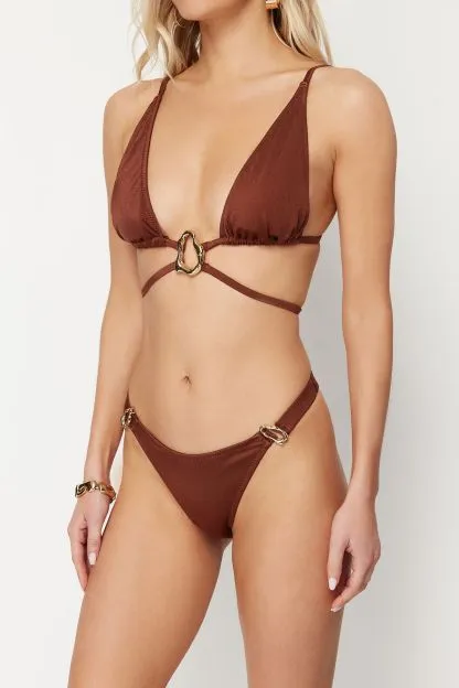 Triangle Accessory Regular Bikini Set