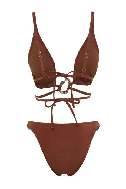 Triangle Accessory Regular Bikini Set