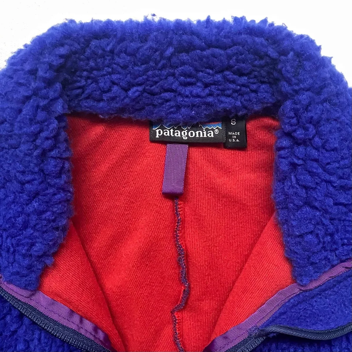 Vintage Patagonia Fall 1990 Deep Pile Retro X Fleece Jacket