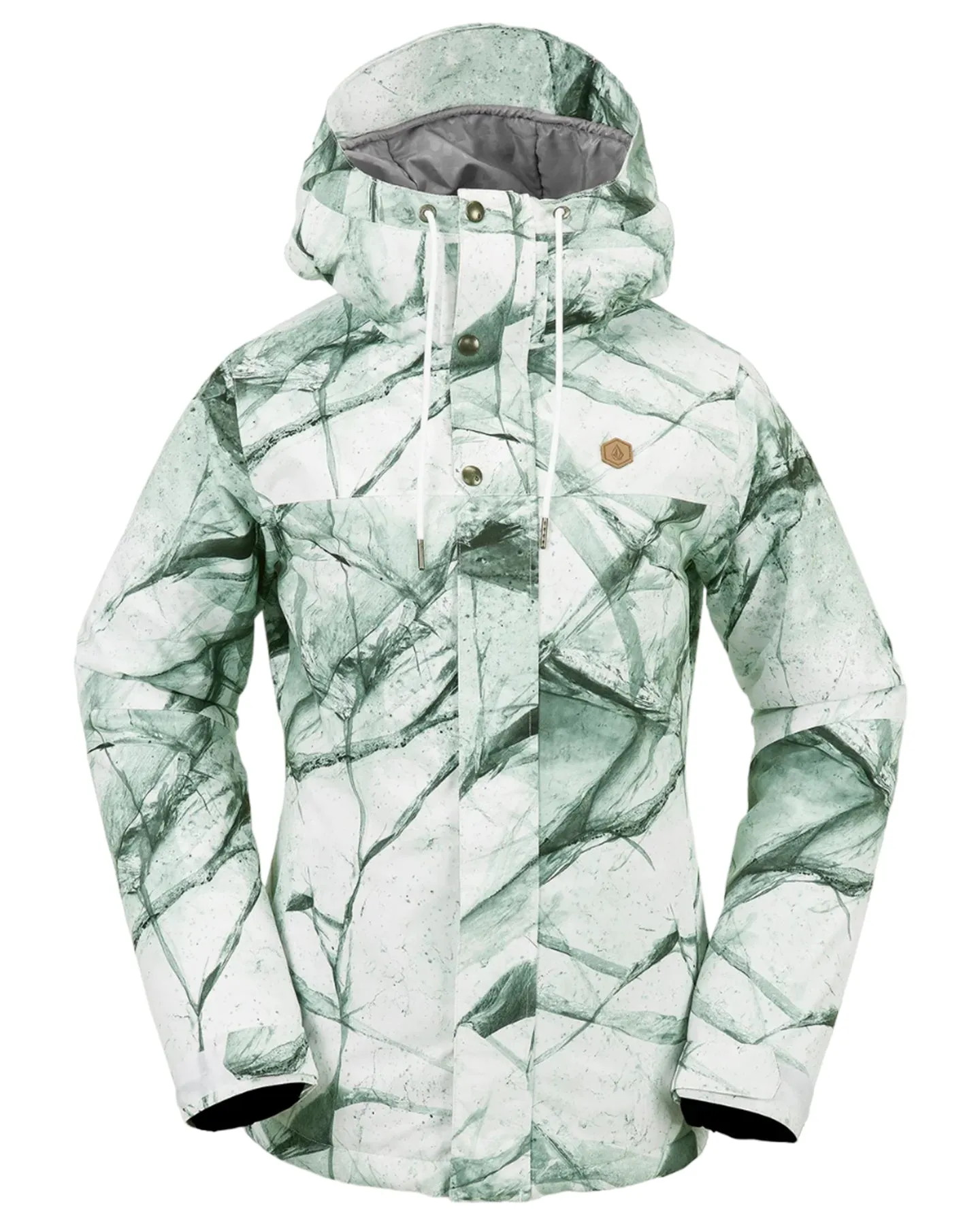 Volcom Bolt Ins Jacket - White Ice