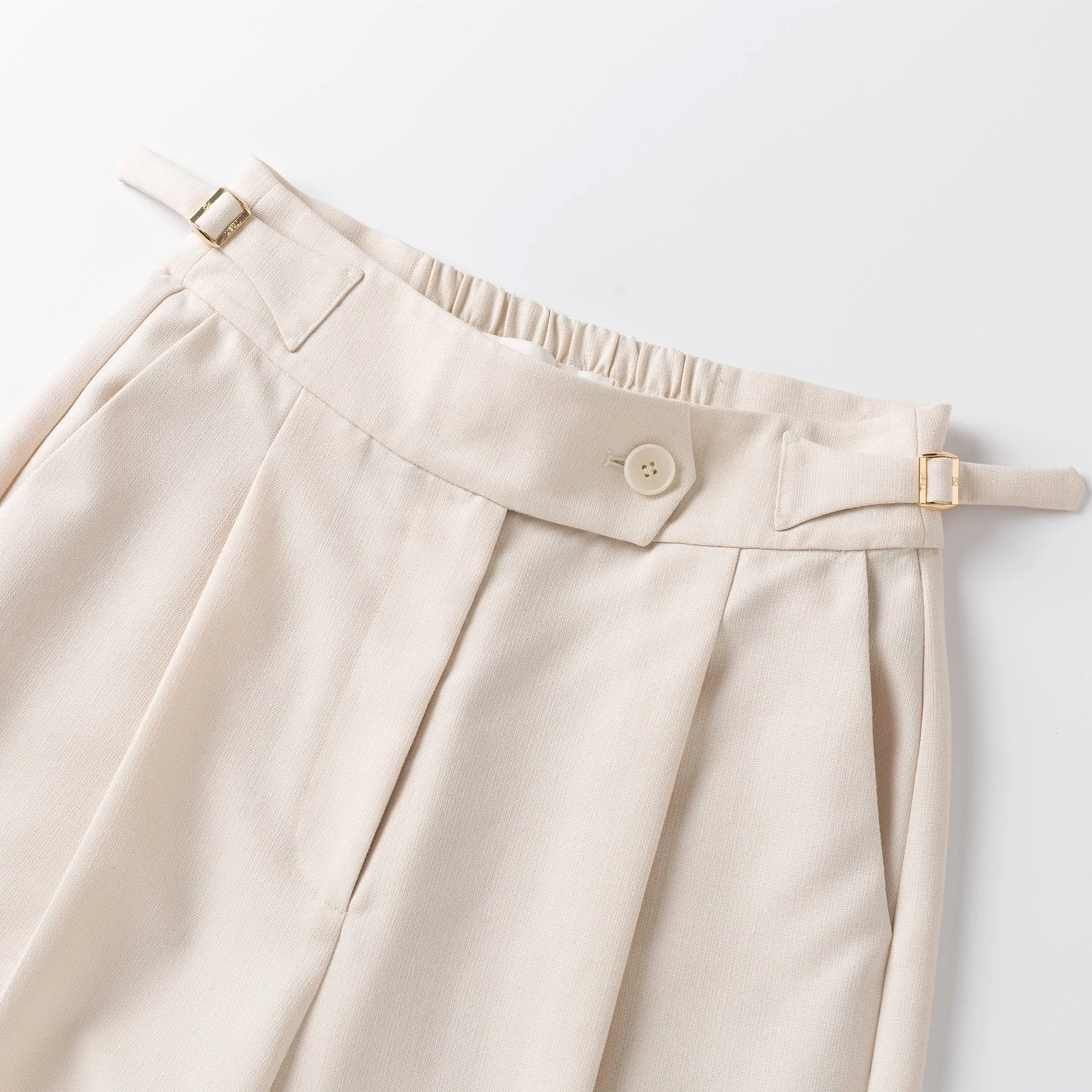 White Bermuda Shorts-