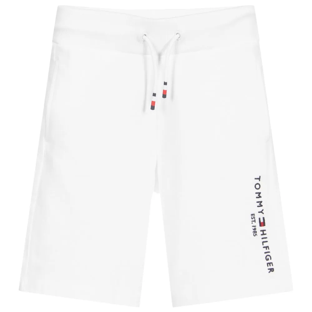 White Organic Cotton Shorts