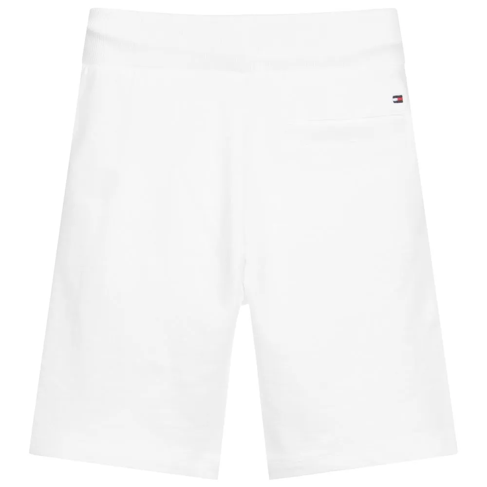 White Organic Cotton Shorts