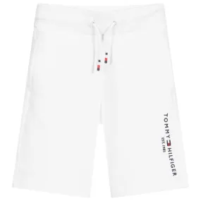 White Organic Cotton Shorts