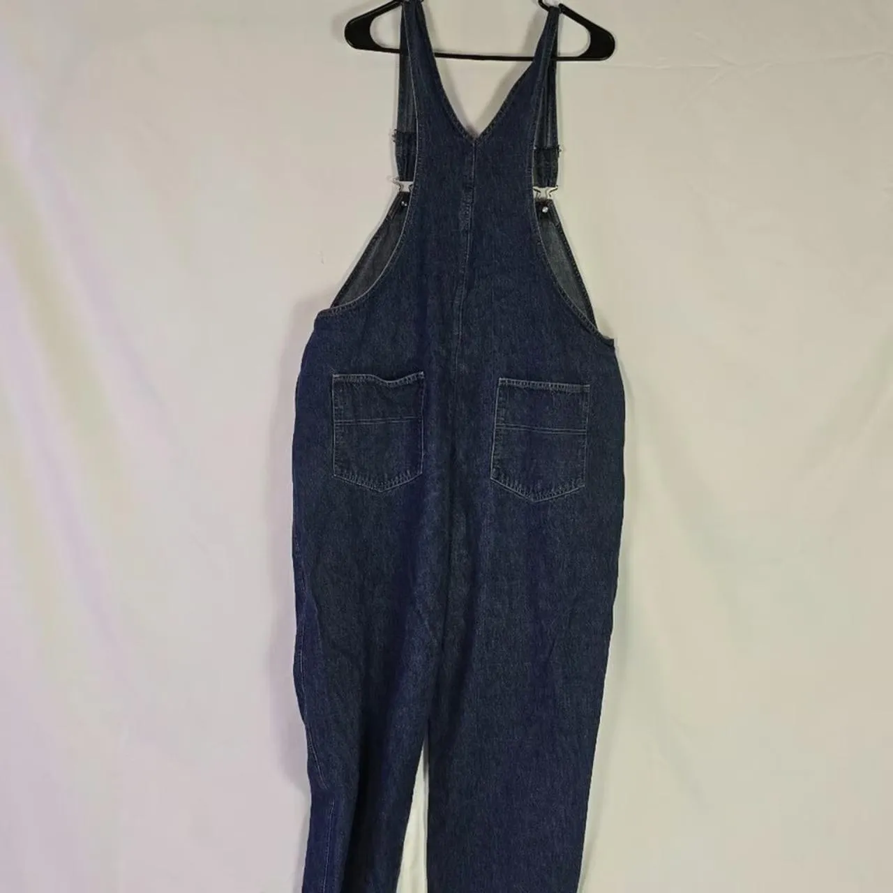 Women's Navy and Blue Dungarees-overalls